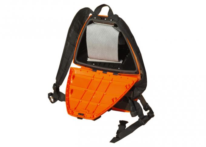 Aspirateur portatif de sac à dos de couleur orange mini pour l'hôtel/école/supermarché 0