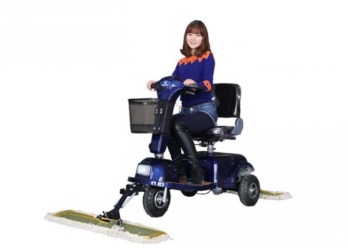 Scooter à grande vitesse de chariot de la poussière pour l'entretien régulier de plancher dur de station 0
