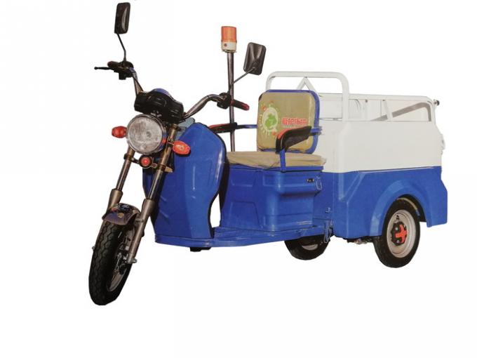 Petit tricycle électrique compact de déchets/camion flexible de collecte des déchets 0