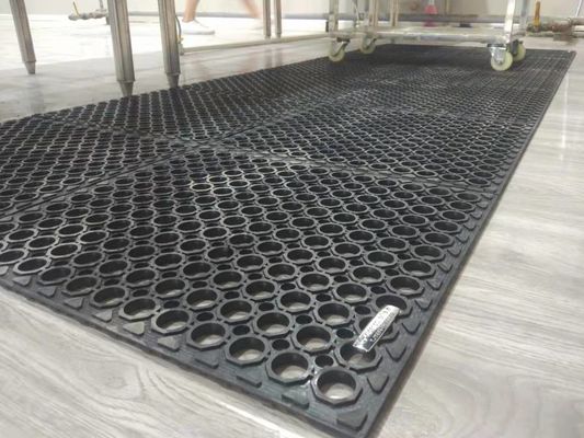 Pièces d'épurateur de plancher Soser pour système de tapis anti-fatigue 100 % NBR