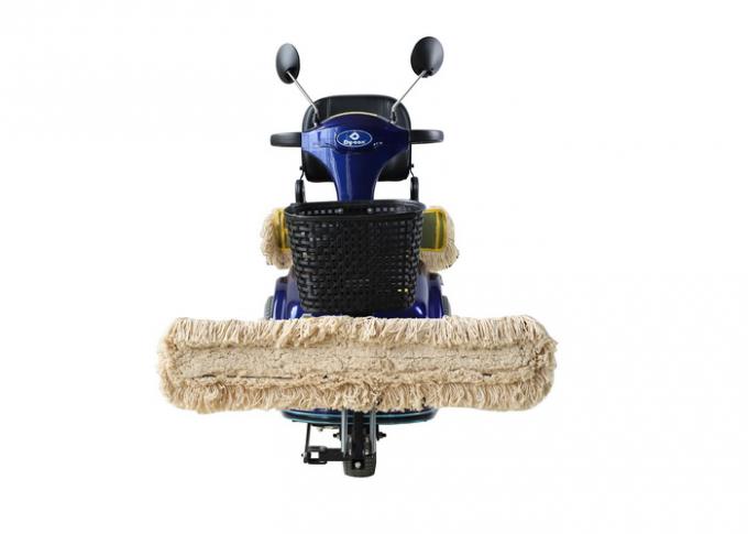Scooter de rendement optimum de chariot de la poussière pour l'entretien régulier de plancher dur 0
