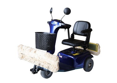 Scooter industriel de chariot de la poussière de nettoyage de plancher avec le contrôle de vitesse de poignée