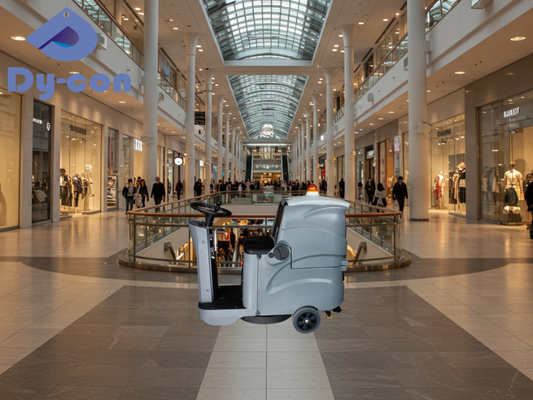 Machine de nettoyage de plancher professionnelle utilisée pour le centre commercial