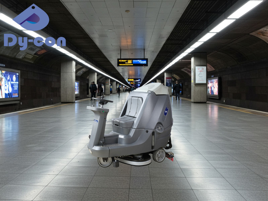 Des nettoyeurs de planchers pour les centres de transport