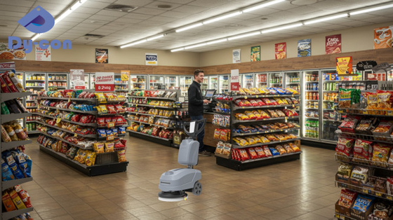 Nettoyeur compact à haute performance pour les petits magasins
