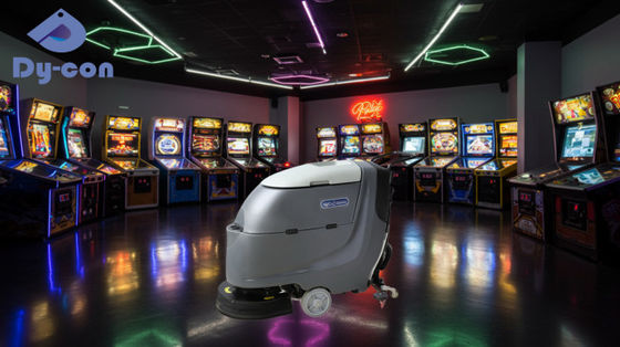 Autolaveuse pour plancher d'arcade - Nettoyage rapide pour centres de jeux