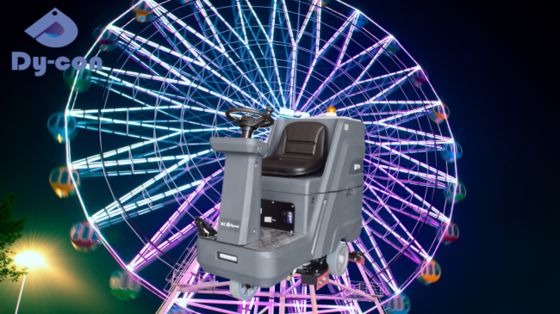 Autolaveuse industrielle Dycon D8 Pro - 38 490 m²/h, réservoir de 140L