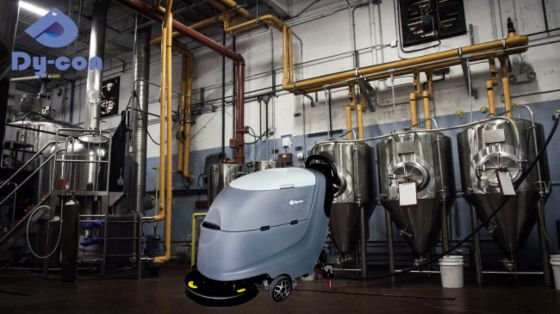 Autolaveuse autoportée Dycon FS20 avec réservoir de solution de 55L et réservoir de récupération de 60L